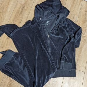Black velour tracksuit, New York and Co. Size M/XS
